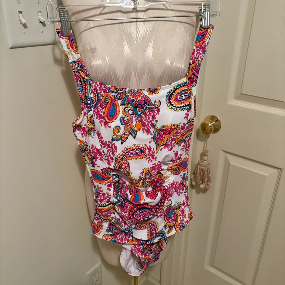 Firpearl size 6 nwt Colorful Paisley One-Piece Swimsuit